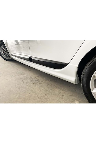 Renault Fluence Sport Marşpiyel Seti Mat Siyah Plastik 2009 -2016