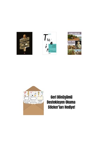 İnsan Nedir + Çifte Kavrulmuş Bir Dedektiflik Öyküsü + Eskimo Kızının Aşkı + Okuma Sticker'ları