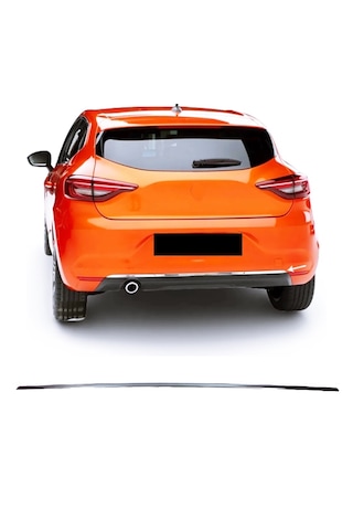 Renault Clio 5 Hb Krom Arka Tampon Çıta 2019 Sonrası P.çelik