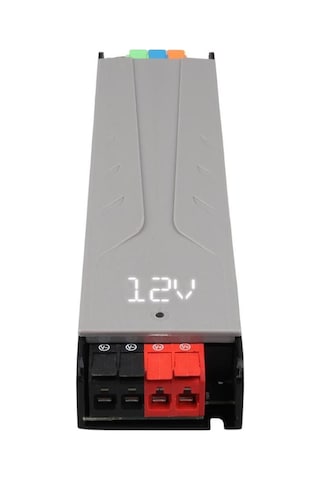 Powermaster Pm-26845 12/24/36/48volt 9amper 300watt Metal Kasa Kademeli Adaptör Voltaj Göstergeli 218x51x27mm