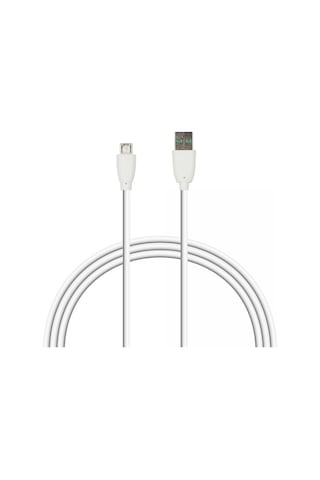 Nf6006 Micro Usb Kablo - Beyaz Şarj Kablosu
