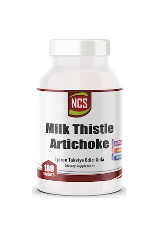 Ncs Milk Thistle Artichoke  180 Tablet