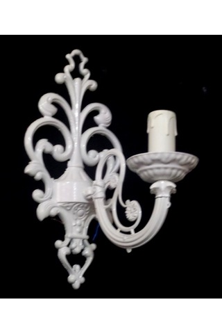 Beyaz Döküm Aplik Beyaz