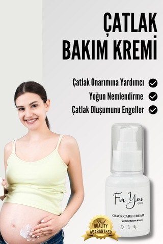 Çatlak Önleyici Bakım Krem- Hamilelik & Doğum Sonrası Çatlak Bakım Kremi