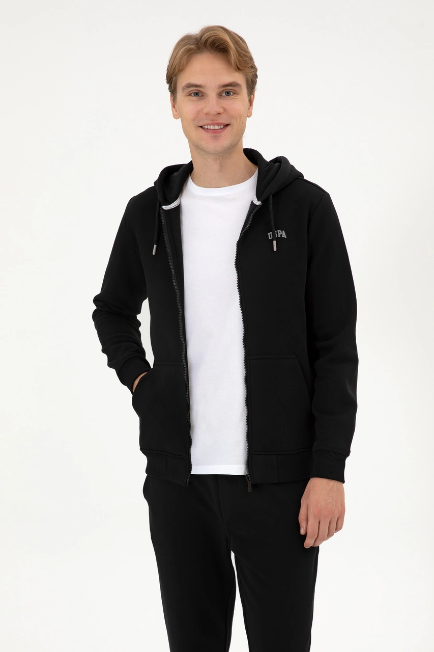 U.s. Polo Assn. Erkek Siyah Hırka Örme 50313755-vr046 Siyah