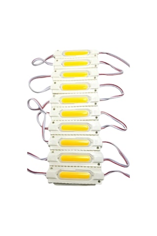 12 Volt 2 Watt Cob Led Modül Gün Işığı 10 Adet