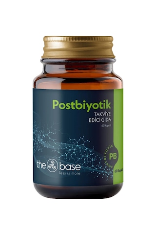 The Base PB Postbiyotik Takviye Edici Gıda 60 Kapsül
