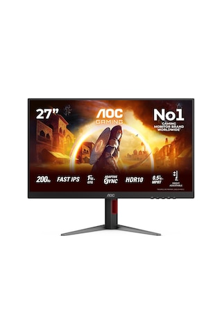 27g4ha 24.5 İnc 200hz 1ms Hdmı Dp G-sync Adaptivesync Pivot Hdr10 Fhd Fast Ips Gaming Monitör