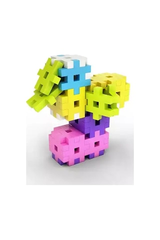 Meli Basic Pink 50 Parça Blok Seti 50019