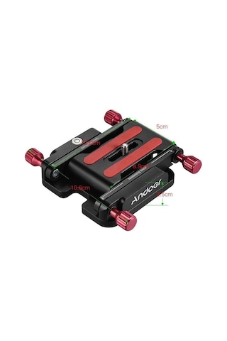 Andoer D5092 Z-5 Z-tilt Kafalı Katlanır Hızlı Bırakma Plakası