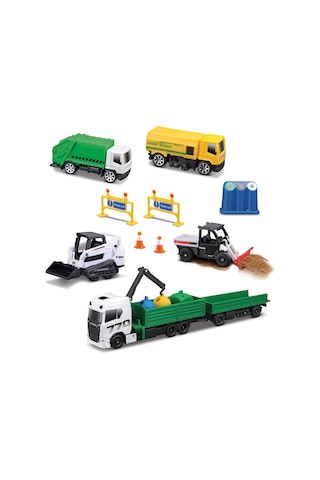 Maisto Mini Work Machines Freight Haulers Oyun Seti 12630 Model 2