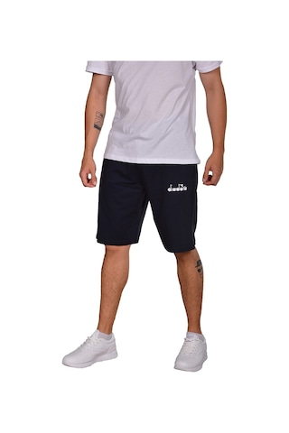 Diadora Mesa - Pamuklu Lacivert Spor Şort - Dıadoramesa (547290710)