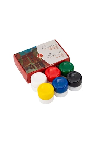 Sonnet Guaj Boya 20 Ml 6 Lı Set 36411143 Standart