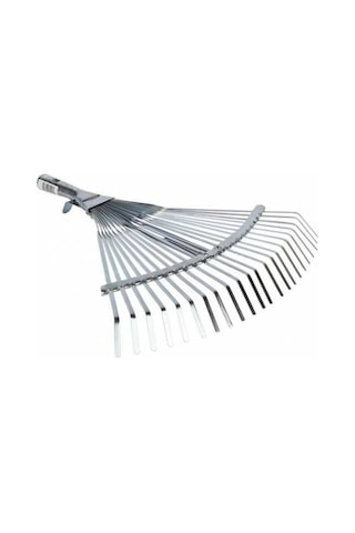 Yaprak Tırmığı Ayarlı Metal Tırmık +Sapı