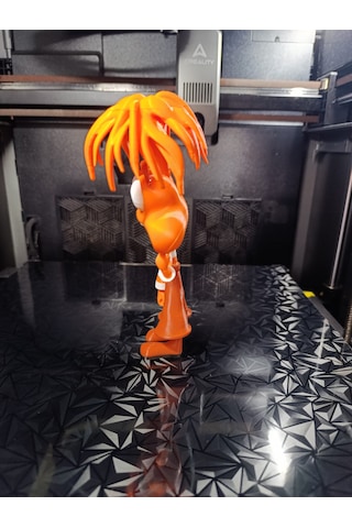 Sevimli Kaygı Karakteri Masaüstü Figür - 3d Yazıcı Baskı - Hediyelik