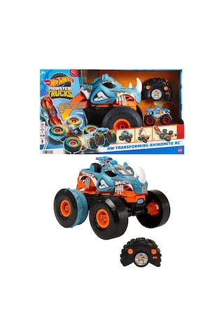 Hot Wheels Monster Trucks Hw Transformıng Rhınomıte Rc Vehicle Çok Renkli
