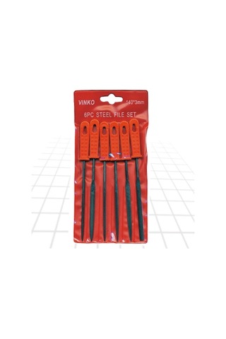 Blu-mol 6 Lı Saatçi Eğe Seti 140x3 Mm Vct29309