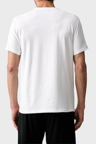 Emporio Armani Logolu Pamuklu Regular Fit Bisiklet Yaka T Shirt Erkek T Shirt Em000377 Af25030 U0002 Beyaz