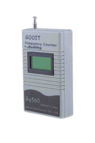 Gy-560 Taşınabilir El Tipi Interkom Frekans Ölçer Sayacı Dcs Radyo Sinyal Frekans Test Cihazı - Gri