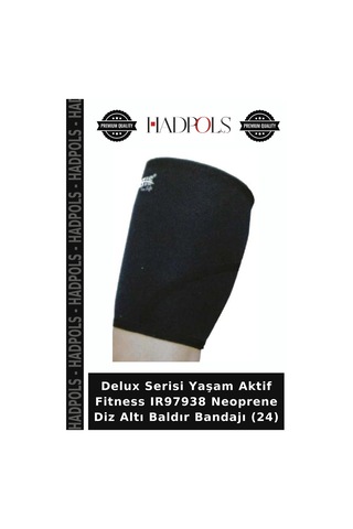 Delux Serisi Yaşam Aktif Fitness Ir97938 Neoprene Diz Altı Baldır Bandajı 24