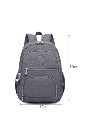 Sones Sırt Çantaları Okul Sırt Çantası Genç Kızlar İçin Kadın Dizüstü Bilgisayar Çantası Seyahat Çantası, Boyut: 27x13x37cm T1368 Gri Diğer