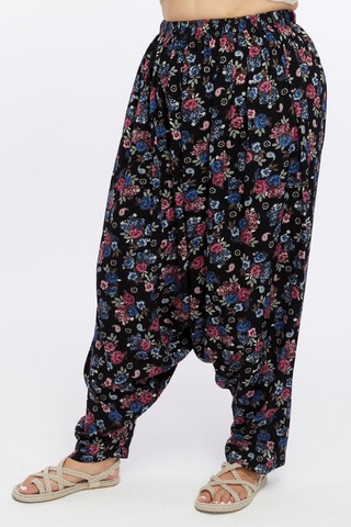 Elvira Şalvar Çok Renkli