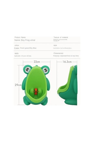 Maoyaya Erkek Pisuar Duvara Monte Kurbağa Şekli Eğitim Lazımlık Green Green Green
