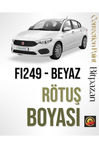 Fiat Egea Albea Palio Doblo Punto Marea Stilo 249 Bulut Beyaz - Rötuş Boyası 20ml.