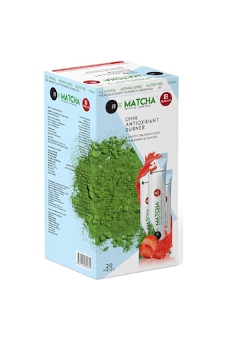 Japanese Matcha Tea Green Tea Detox Antıoxıdant Burner 6boxx 20 Pcs Aeropress