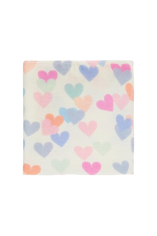 Civil Baby Kalp Empirme 75x75 Cm Battaniye - Ekru