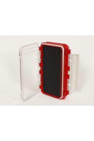 Contalı Kırmızı Çift Taraflı Eva+silikon Lrf Kutusu Balık Ekipmanlarınızı Düzenli, Güvende Tutun