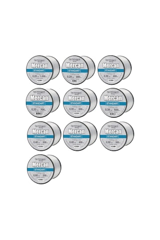 Mercan Standart Beyaz Bobin Makara Misina