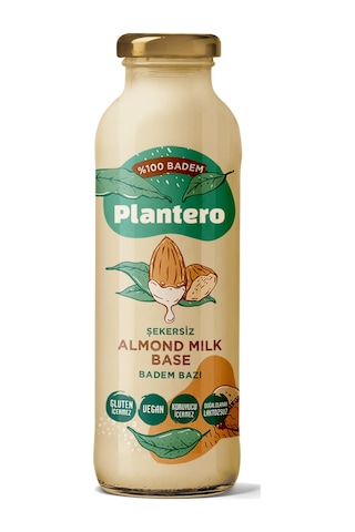 Badem Sütü Bazı Konsantre Bitkisel Süt 250gr, 6 Lt Süt, %100 Badem