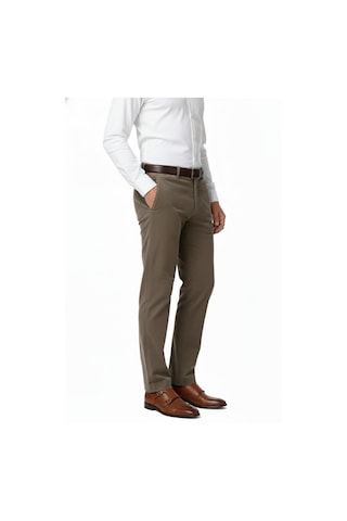 Polo Casimo Erkek Kadife Pantolon Regular Kalıp Bgl-st05055 VİZON