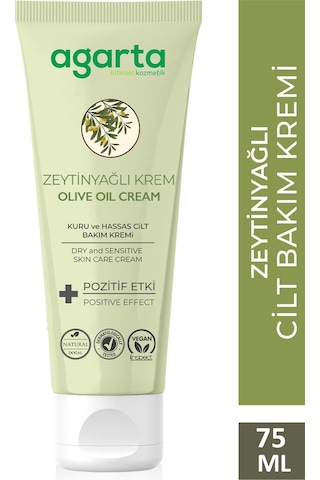 Agarta Doğal Zeytinyağlı Nemlendirici Cilt Bakım Kremi 75 ML