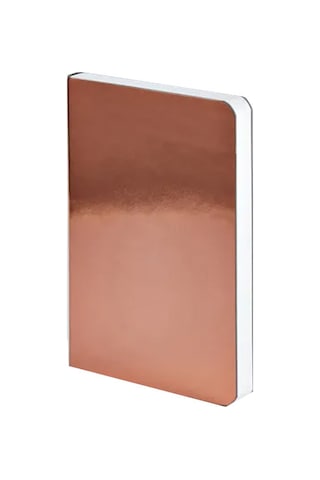 Nuuna Gri Noktalı A6 Defter Shiny Starlet Copper 53238 Gri