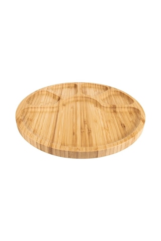 Naturalove Bambu Sunum Tabağı - 5 Bölmeli