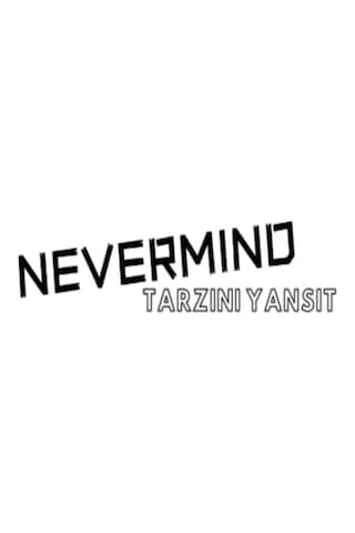 Nevermind Yıldız Desenli Baskılı Hoodie Trend Sevgili Kombini Oversize 3 Siyah