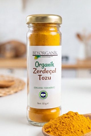 Beyorganik Organik Zerdeçal Öğütülmüş 50 G