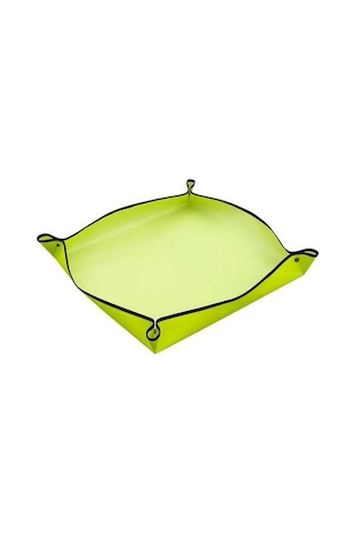 Pazly Taşınabilir Bitki Saksı Matı - Suntek 50x50cm Yeşil Değiştirme