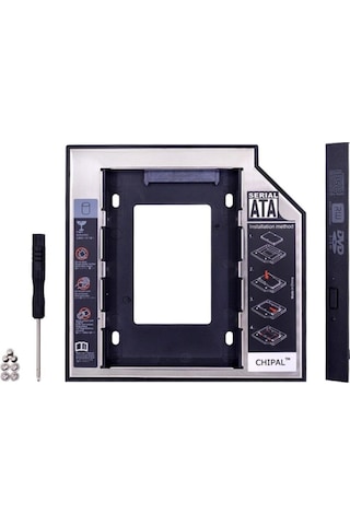 Alfais 4716 9.5 MM SATA HDD Harddisk Caddy Kızak Kutu
