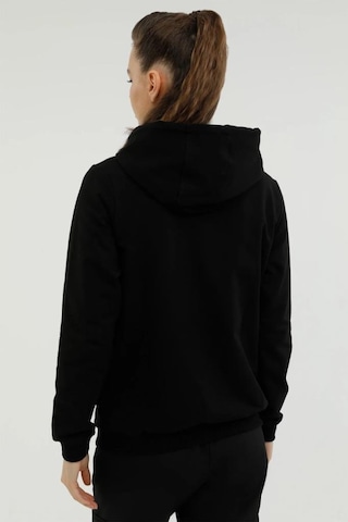 Lumberjack Basic Full Zip Hoodie Siyah Kadın Sweatshirt W-sn77 1013396669 001
