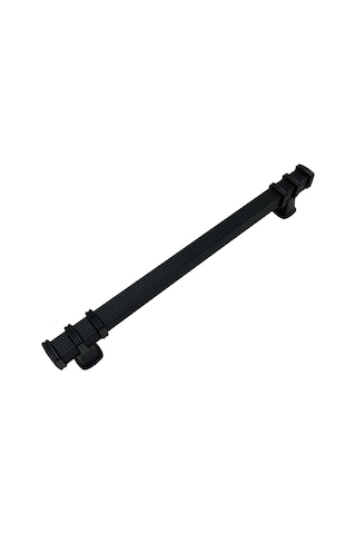 Kare Çizgili Siyah Metal Dolap Kulpu Mobilya Ve Mutfak Dolap Kulpu Siyah 160mm 4 Adet Siyah