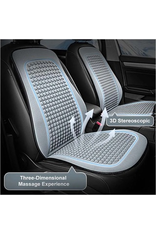 Liangmei Yaz Soğutma Koltuk Minderi Nefes Araba Klozet Kapağı S