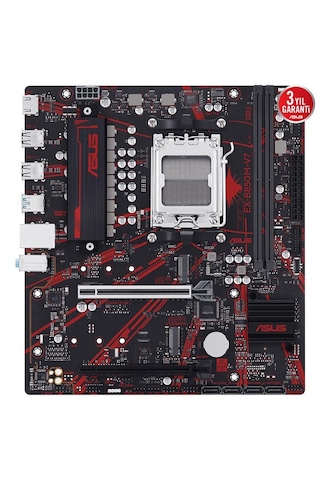 Asus Ex-b850m-v7 Ddr5 Hdmı Pcıe 5.0 Am5 Matx