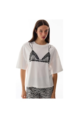 Penti Stylish Pamuklu Tişört Pijama Üstü