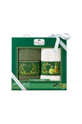Truva Zeytin Desenli Baskılı Mutfak Peçetesi Seti 2 Li 30x50 Cm Koyu Yeşil-beyaz Truva Zeytin Desenli Baskılı Mutfak Peçetesi Seti 2 Li 30x50 Cm Koyu Yeşil-beyaz