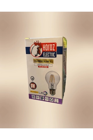 Horoz 001-015-0006 6w Led Filament Ampul Beyaz Işık
