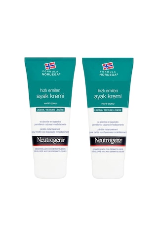 Neutrogena Norveç Hızlı Emilen Ayak Kremi 2 x 100 ML