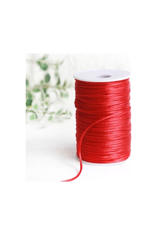 Kırmızı floş ip (sıçan kuyruğu), 2 mm 5 metre Kırmızı Kırmızı floş ip (sıçan kuyruğu), 2 mm 5 metre Kırmızı
